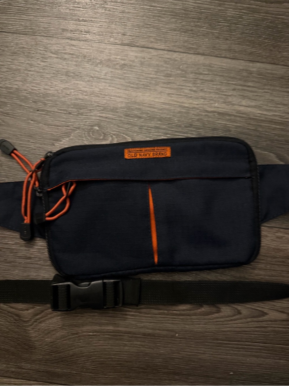 Old Navy Navy and Orange Waist Pack